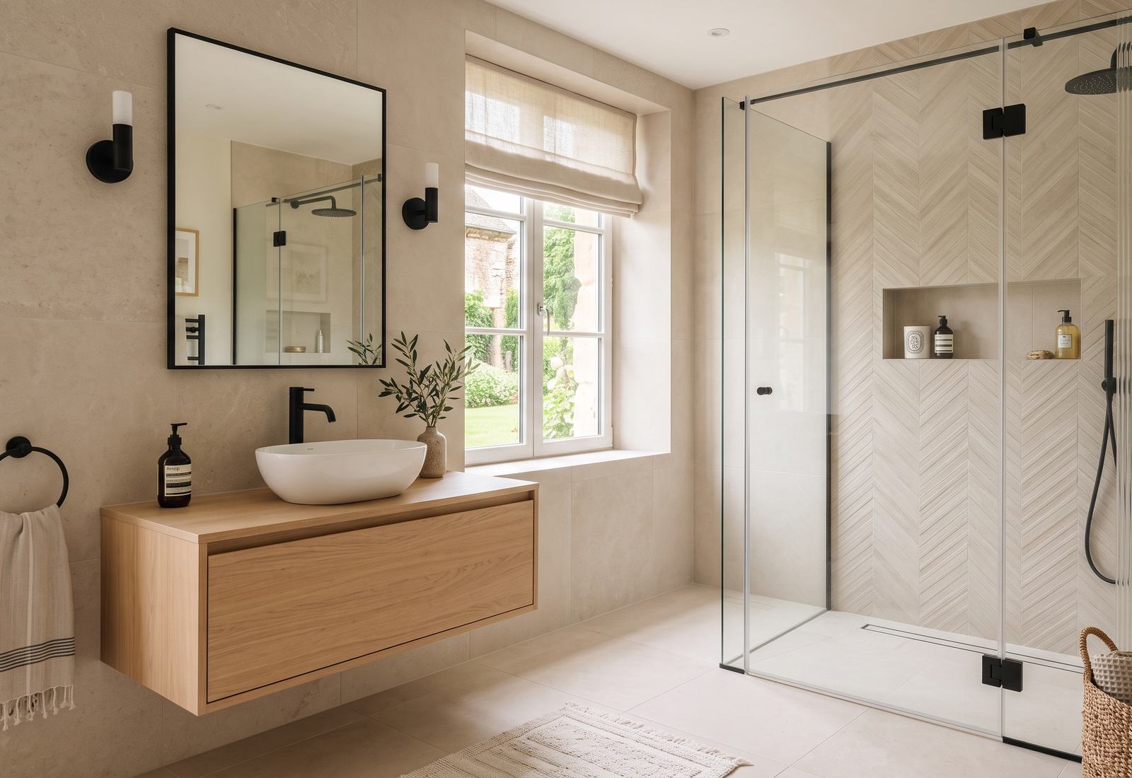 Salle de bain rénovée